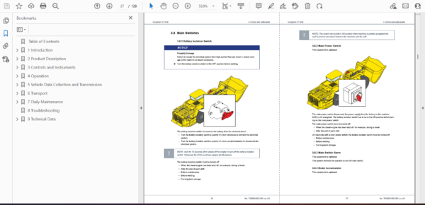 Epiroc Scooptram ST1030 Operation and Maintenance Manual - Image 3