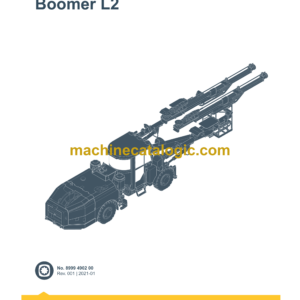 Epiroc Boomer L2 Spare Parts Catalog