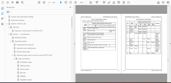 Epiroc Boyles C8C Operation and Maintenance Manual - Image 2