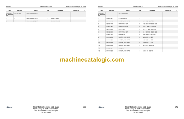 Epiroc Charging Rig Avatel Spare Parts Catalog - Image 4