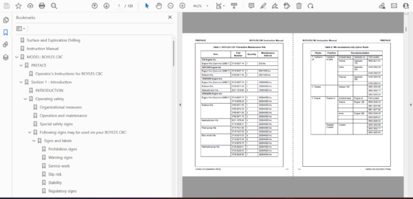 Epiroc Boyles C8C Operation and Maintenance Manual - Image 3