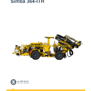 Epiroc Simba 364-ITH Spare Parts Catalog