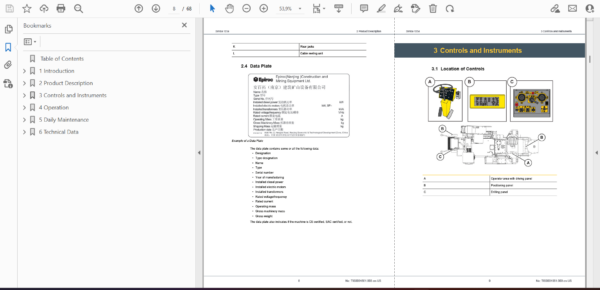 Epiroc Simba 1254 Operation and Maintenance Manual - Image 2