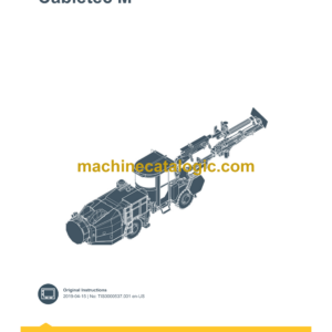 Epiroc Cabletec M Control System Manual