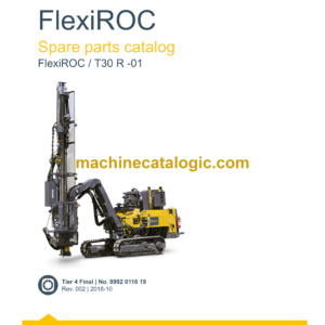 Epiroc FlexiROC T30 R-01 Spare Parts Catalog