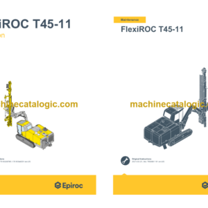 Epiroc FlexiROC T45-11 Tier 3 Operation and Maintenance Manual