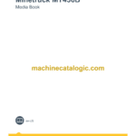 Epiroc Minetruck MT436B Component Removal and Installation Instructions