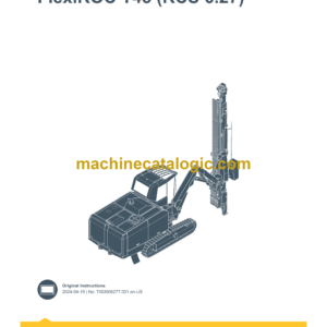 Epiroc FlexiROC T45 RCS 6.27 Control System Manual