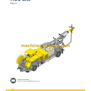 Epiroc RCS Lite Meyco Control System Manual