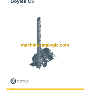 Epiroc Boyles C5 Spare Parts Catalog