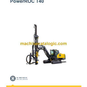 Epiroc PowerROC T40 Spare Parts Catalog