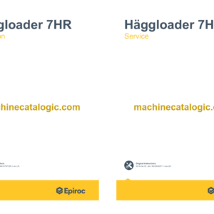 Epiroc Haggloader 7HR-B Operation and Maintenance Manual