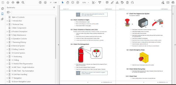 Epiroc Simba E7 C-ITH Operation and Maintenance Manual - Image 4