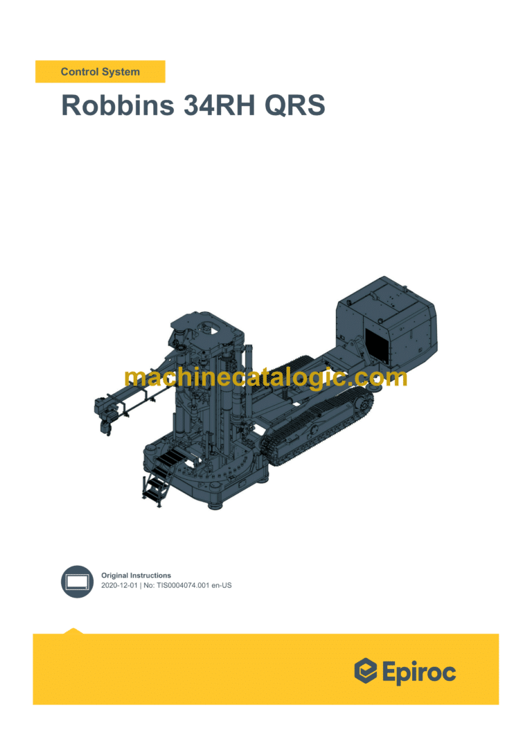 Epiroc Robbins 34RH QRS Control System Manual