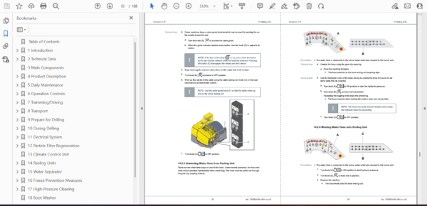 Epiroc Simba E7 C-W Operation and Maintenance Manual - Image 2