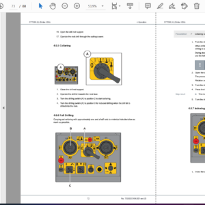 Epiroc CYTC89 (K) Simba 1254 Operation and Maintenance Manual