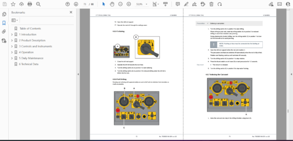 Epiroc CYTC89 (K) Simba 1254 Operation and Maintenance Manual - Image 2