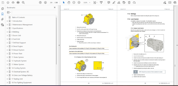 Epiroc Simba E7 C-W Operation and Maintenance Manual - Image 4