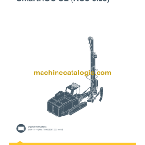 Epiroc SmartROC CL RCS 6.28 Control System Manual