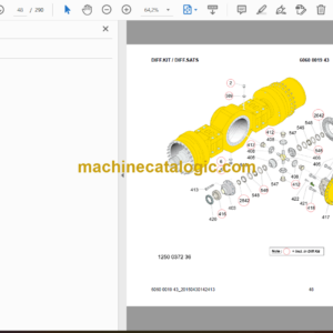 Epiroc Scooptram ST14 Spare Parts Catalog