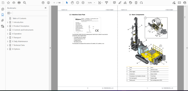 Epiroc PowerROC D45 CE Operation and Maintenance Manual - Image 2