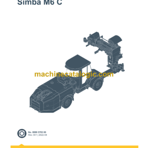 Epiroc Simba M6 C Spare Parts Catalog