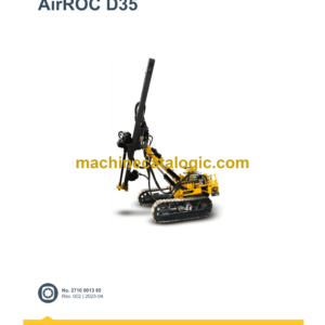 Epiroc AirROC D35 Spare Parts Catalog