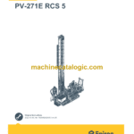 Epiroc Pit Viper PV-271E RCS 5 Maintenance Manual