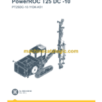 Epiroc PowerROC PT25DC-10 YOK-K51 Spare Parts Catalog