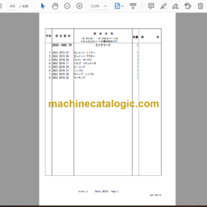 Epiroc PowerROC PT25DC-10 YOK-K51 Spare Parts Catalog