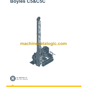 Epiroc Boyles C5 & C5C Spare Parts Catalog