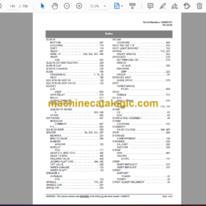 Epiroc PV-351E Pit Viper Spare Parts Catalog