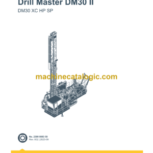 Epiroc Drill Master DM30 XC HP SP Spare Parts Catalog