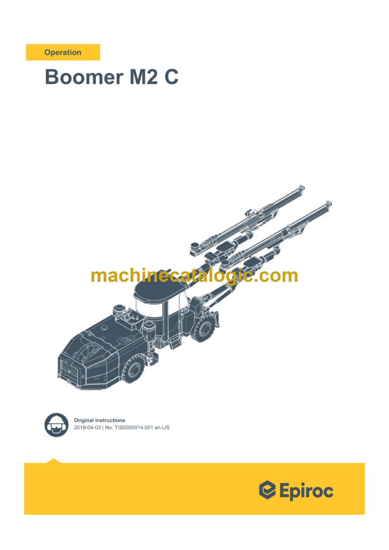 Epiroc Boomer M2 C RCS4 Operation Manual