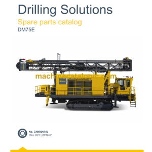 Epiroc Drill Master DM75E Spare Parts Catalog