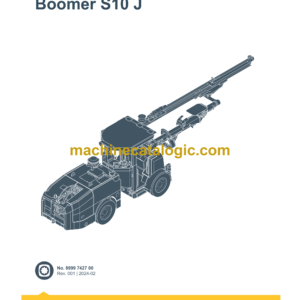 Epiroc Boomer S10 J Spare Parts Catalog