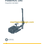 Epiroc PowerROC D45 MKIII Spare Parts Catalog