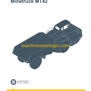 Epiroc Minetruck MT42 Spare Parts Catalog