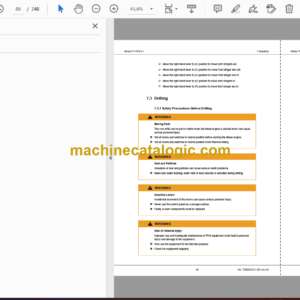 Epiroc Simba ITH RCS 5.1 Control System Manual