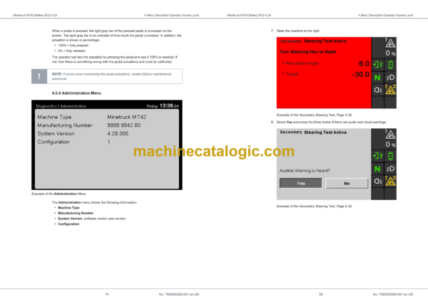 Epiroc Minetruck MT42 Battery RCS 4.28 Control System Manual - Image 3