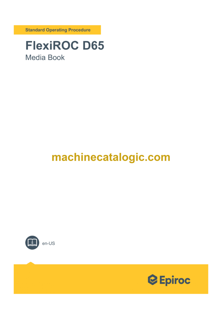 Epiroc FlexiROC D65 Component Removal and Installation Instructions