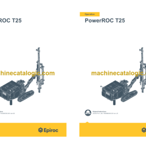 Epiroc PowerROC T25LC Stage V Operation and Maintenance Manual