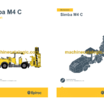Epiroc Simba M4 C Operation and Maintenance Manual