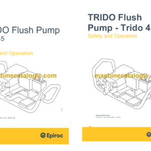 Epiroc Trido 45 Operation and Maintenance Manual