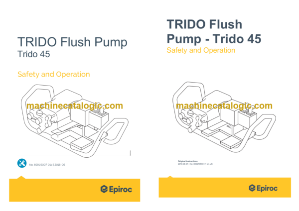 Epiroc Trido 45 Operation and Maintenance Manual