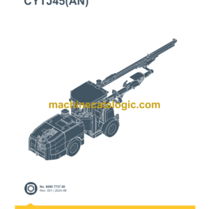 Epiroc CYTJ45(AN) Jumbo Drill Spare Parts Catalog