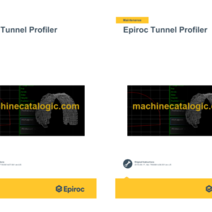 Epiroc Tunnel Profiler Operation and Maintenance Manual