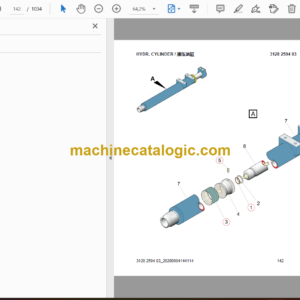 Epiroc CYTJ45(AN) Jumbo Drill Spare Parts Catalog