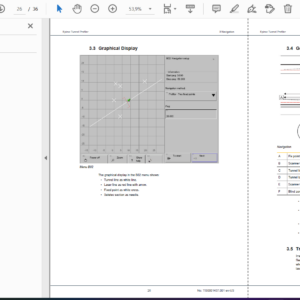 Epiroc Tunnel Profiler Operation and Maintenance Manual