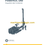 Epiroc PowerROC D60 T3 RHS140 Spare Parts Catalog